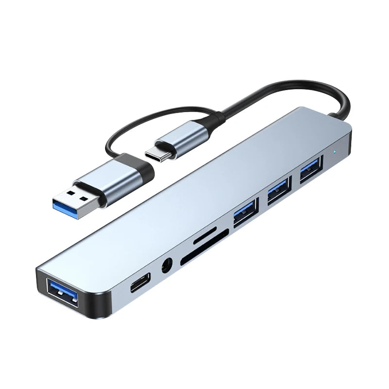 8-in-2 USB-C Hub