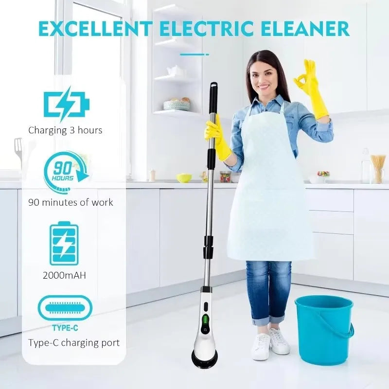 Electric Spin Scrubber
