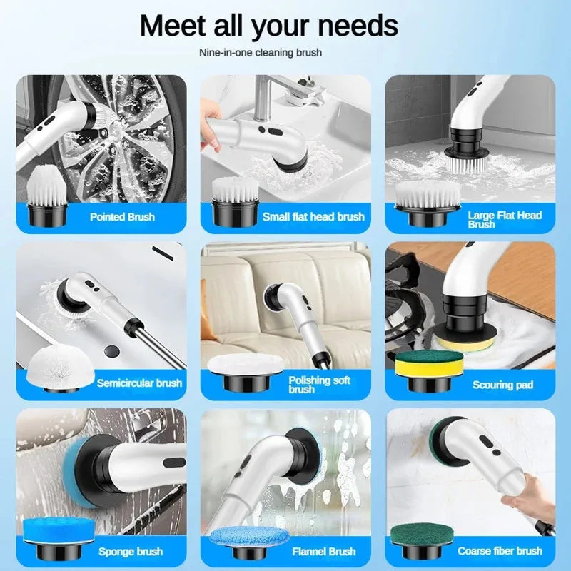 Electric Spin Scrubber