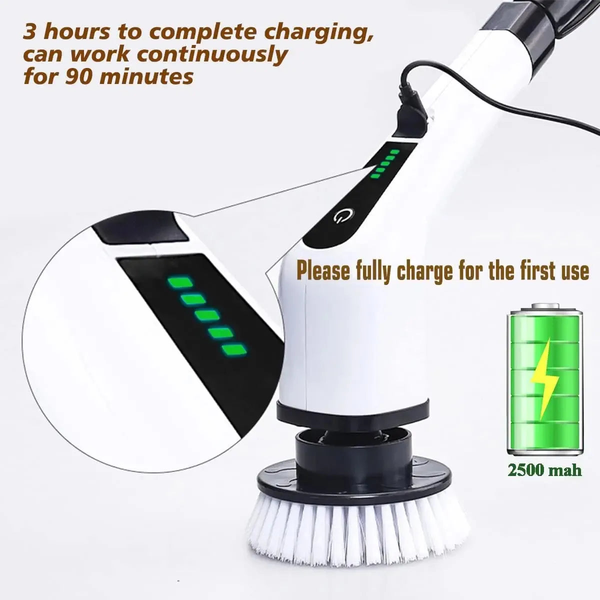 Electric Spin Scrubber