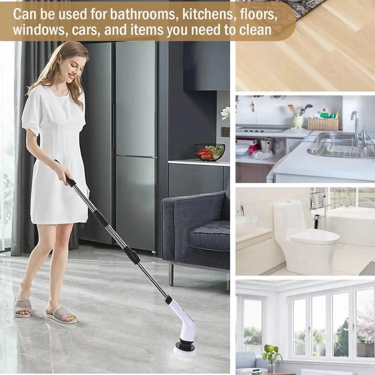 Electric Spin Scrubber