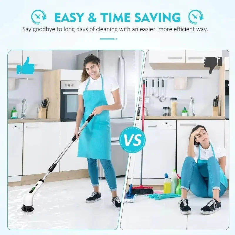Electric Spin Scrubber