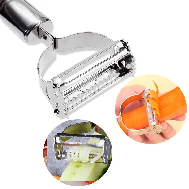 2-in-1 Peeler & Grater