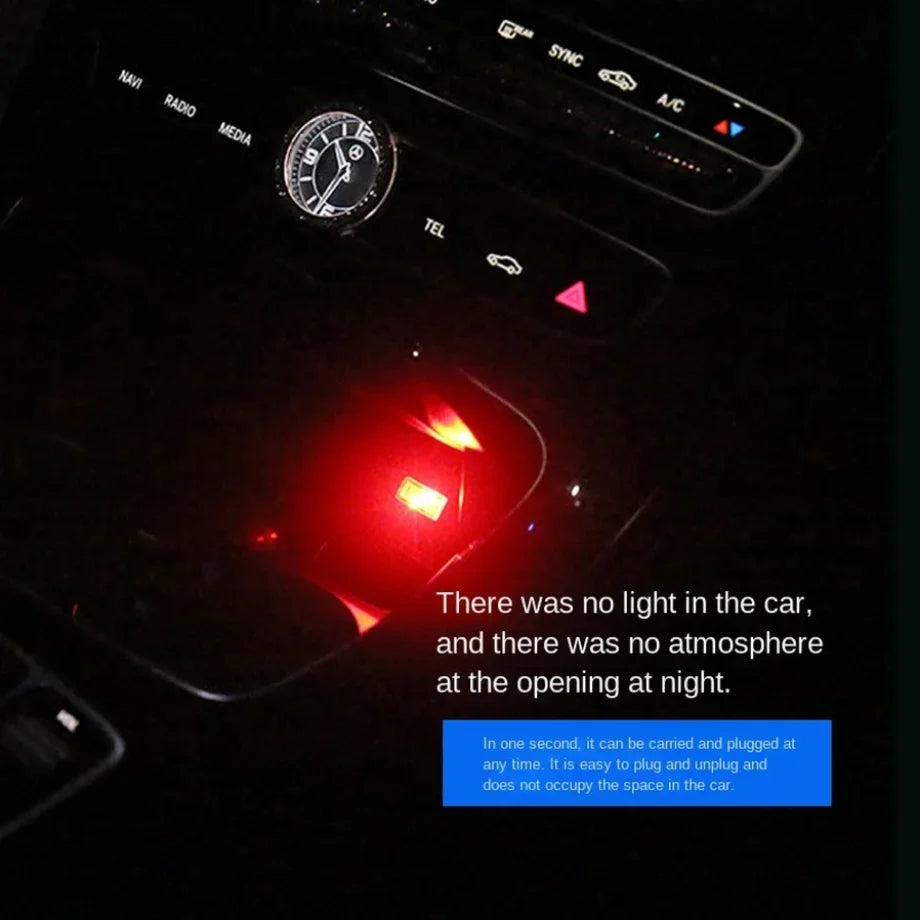 Mini USB Car Ambient Lights