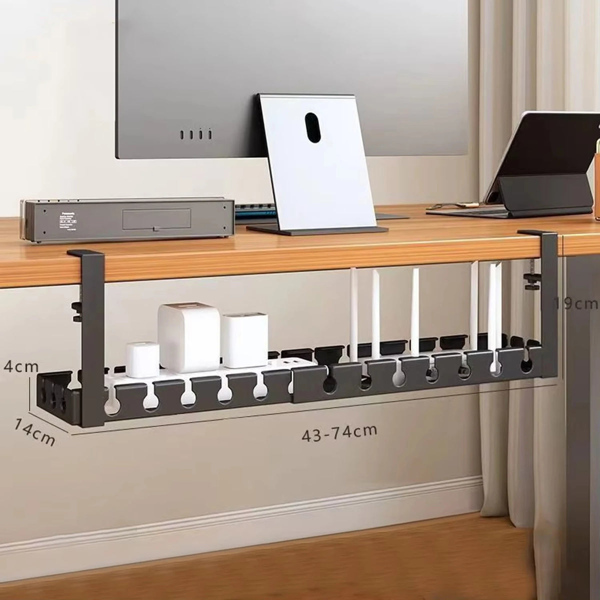 Under-Desk Cable Storage