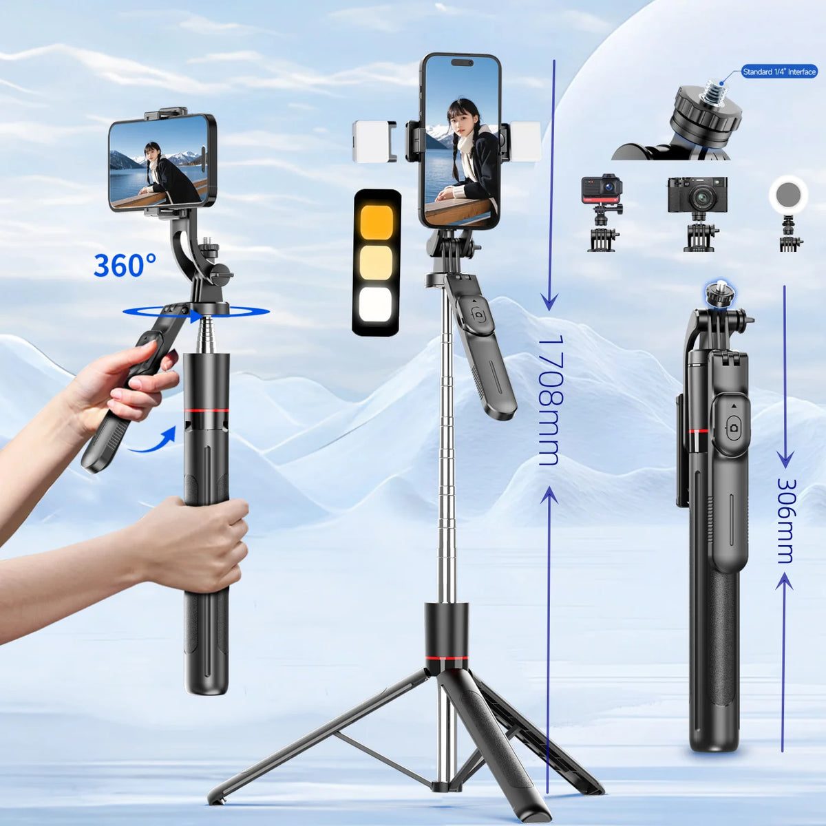 Selfie Tripod